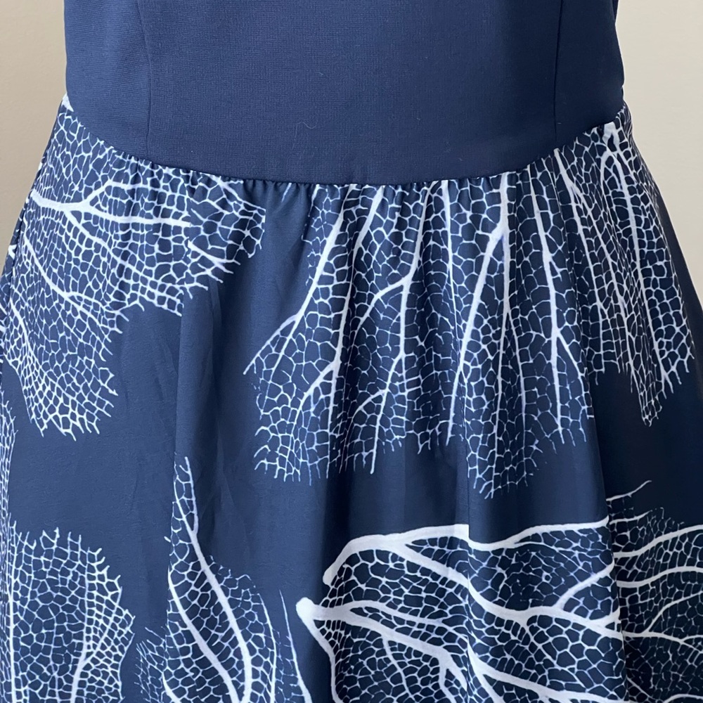 Navy dress for a dressy occasion